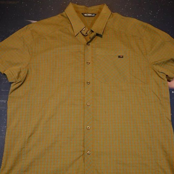 Arc'teryx Other - ARC’TERYX Checkered Shirt Men's Size XL Short Sleeve Pocket Outdoor Hiking